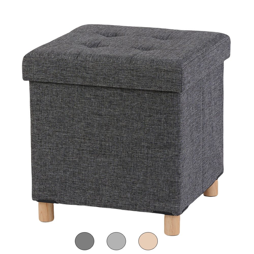 Zedelmaier Sitzhocker mit Stauraum, Schuhbank, klappbare Sitztruhe, Fußbank günstig online kaufen