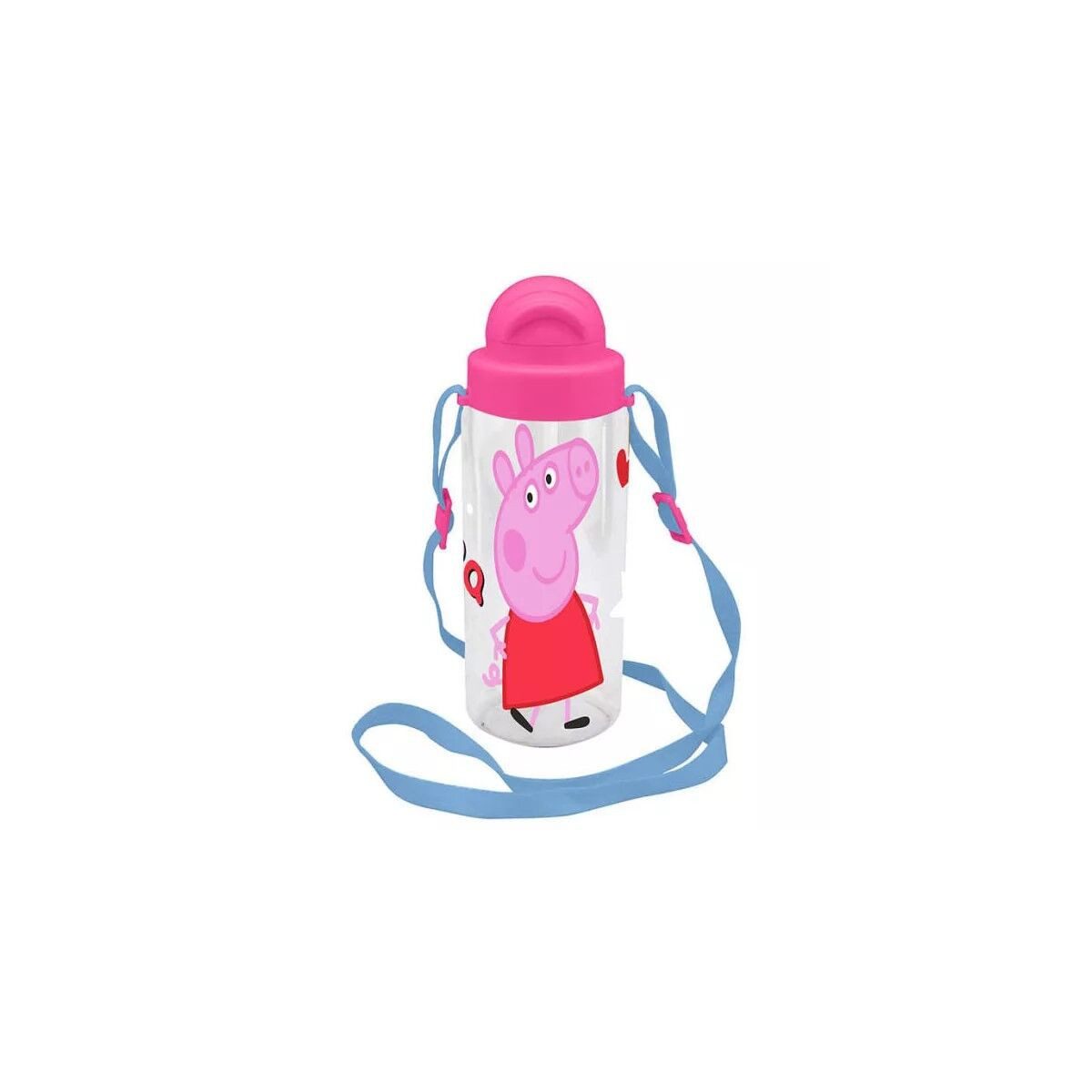 Peppa Pig Trinkflasche Peppa Wutz Star tritan Plastikflasche 500 ml