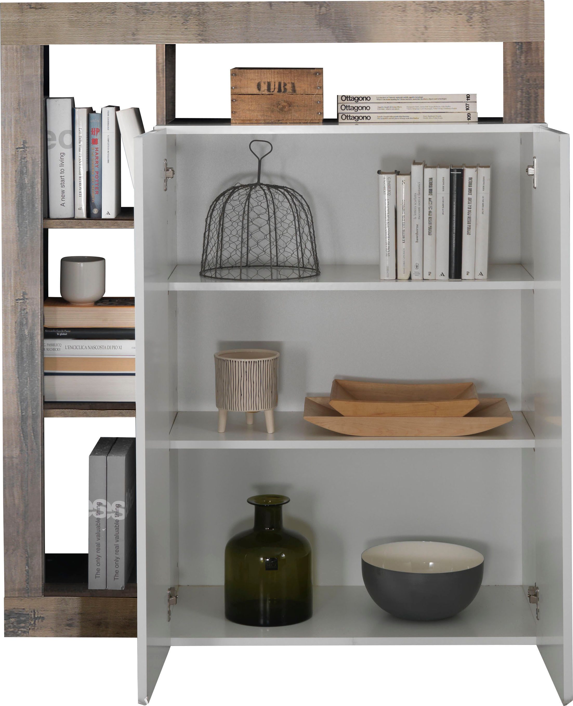 Home affaire Highboard Hamburg, Breite 108 cm