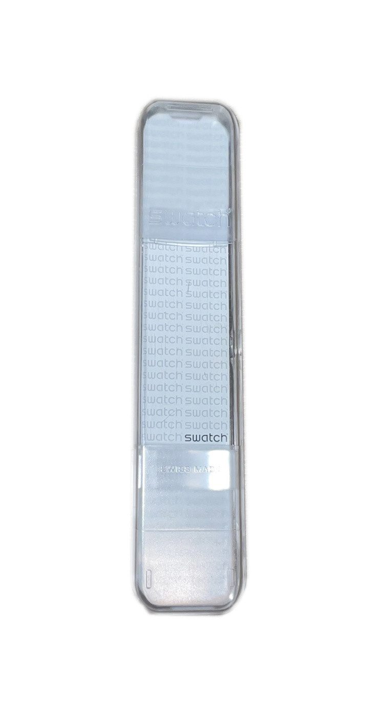 Swatch Automatikuhr Swatch Herren Automatik Uhr YIB404 SISTEM PILOTE X43, (Silber)