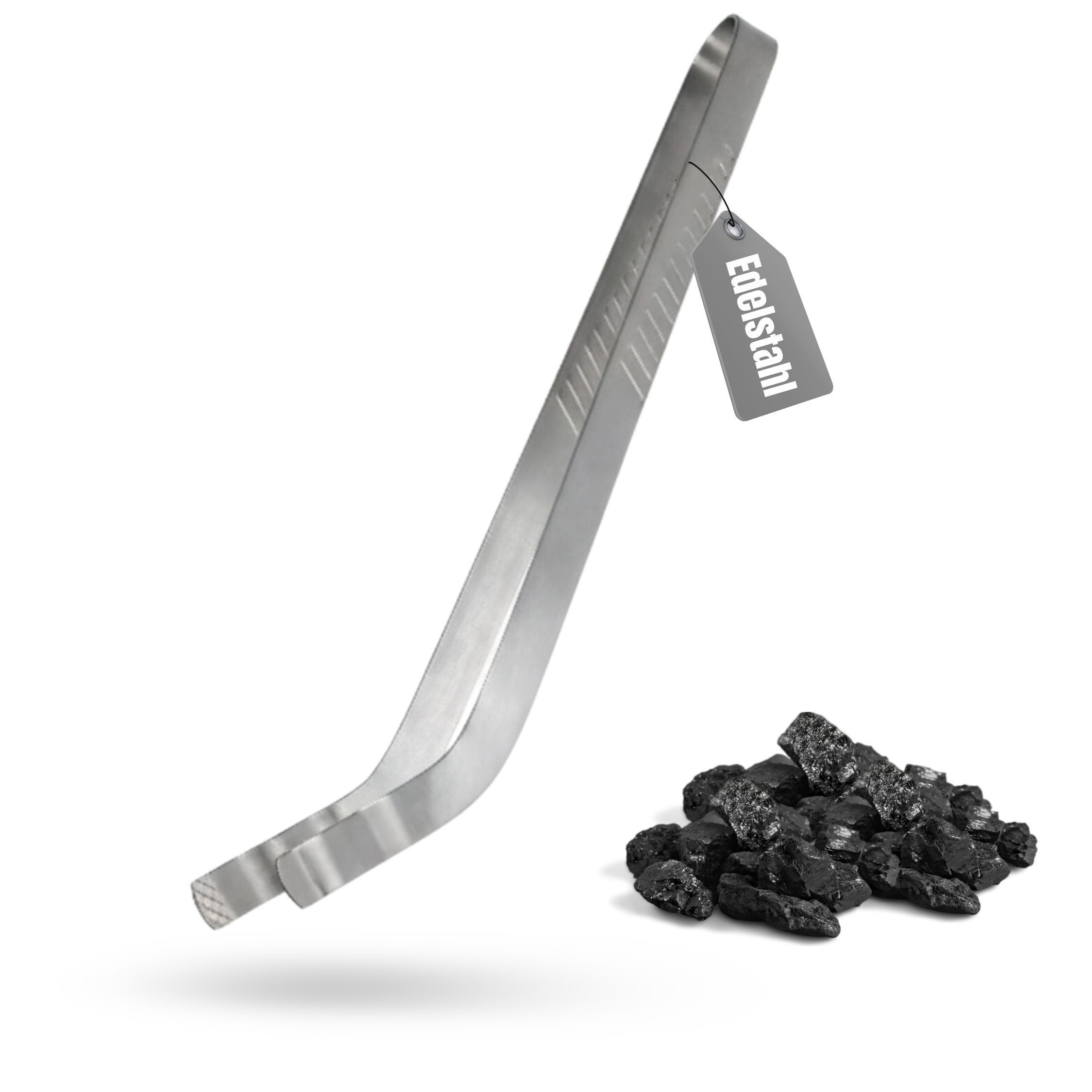 elasto Grillzange Grillzange aus Edelstahl 35 cm BBQ Grillzubehör