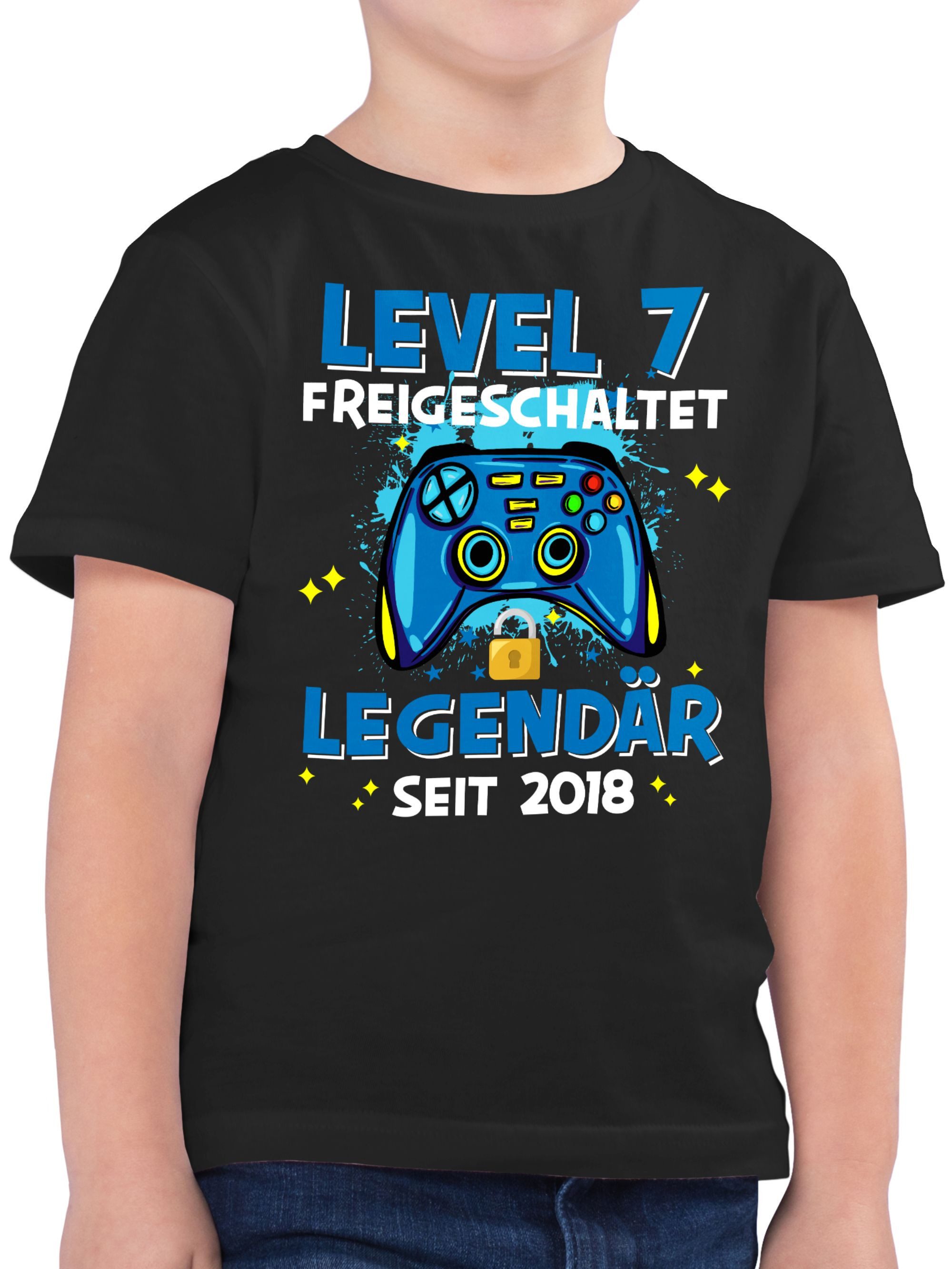 T-Shirt Level 7 freigeschaltet Legendär seit 2018
