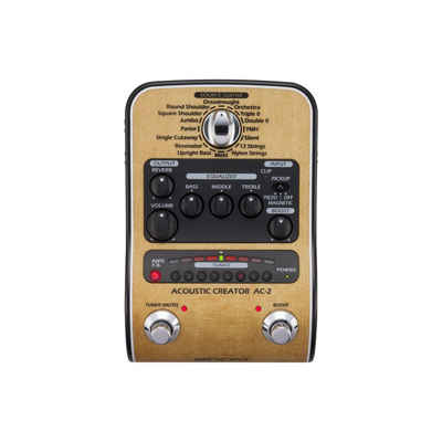 ZOOM Spielzeug-Musikinstrument, AC-2 Acoustic Creator - Effektgerät für Akustikgitarren