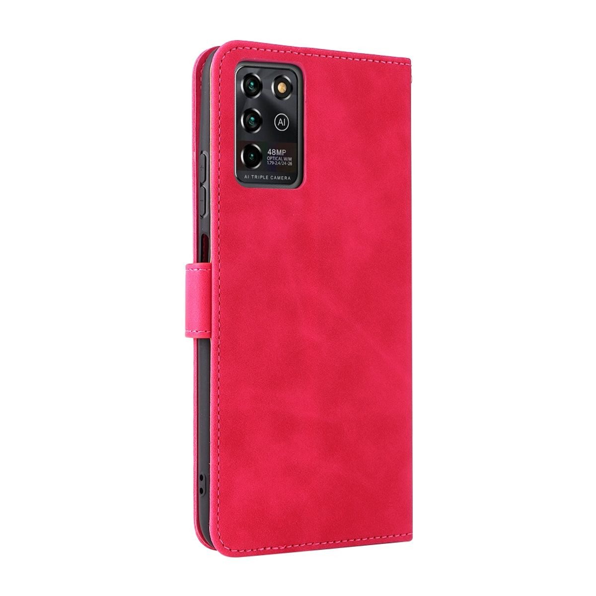 König Design Handyhülle ZTE Blade V30 Vita, Schutzhülle Schutztasche Case Cover Etuis Wallet Klapptasche Bookstyle