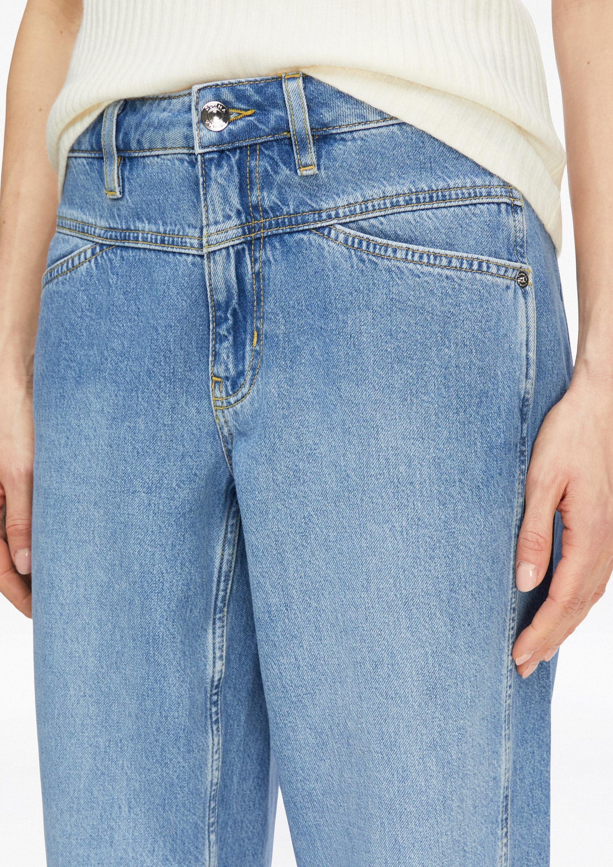 comma Weite Jeans Jeans-Hose Barrel Leg Jeans im Relaxed Fit – Bild 4 von 5