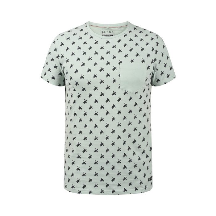 Blend Rundhalsshirt BHTee - 20707879 T-Shirt mit Muster