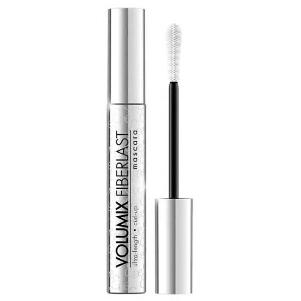 Eveline Cosmetics Mascara Volumix Fiberlast Curl Mascara lockende Wimperntusche Schwarz 10ml