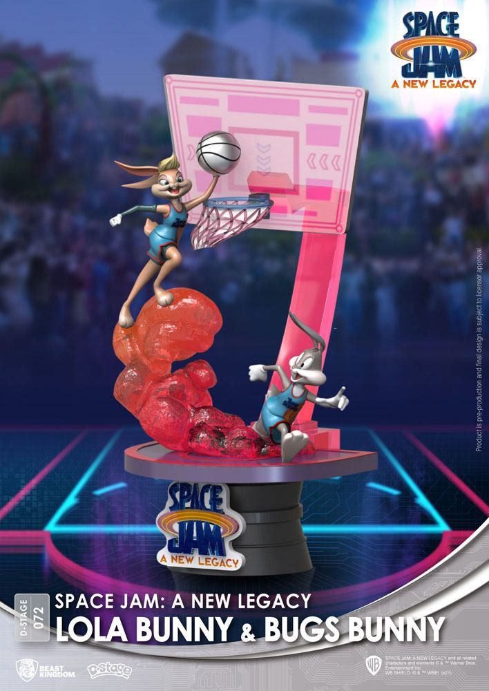 Beast Kingdom Toys Merchandise-Figur Space Jam: A New Legacy D-Stage Lola Bunny & Bugs Bunny Standard Ver.