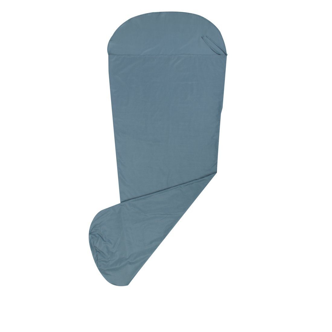 10T Hüttenschlafsack INLET Hüttenschlafsack 225x90 Mumienschlafsack Inlay Mischgewebe Blau