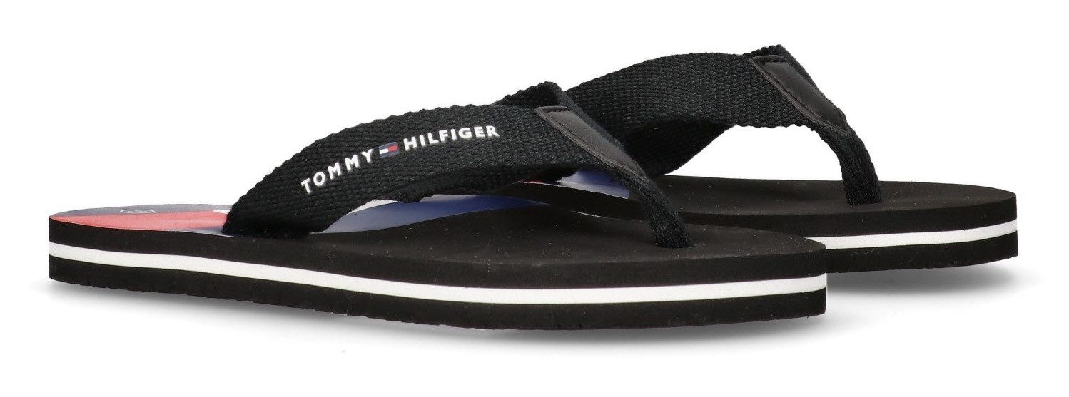 Tommy Hilfiger Zehentrenner, Slides, Sandale mit Zehensteg günstig online kaufen