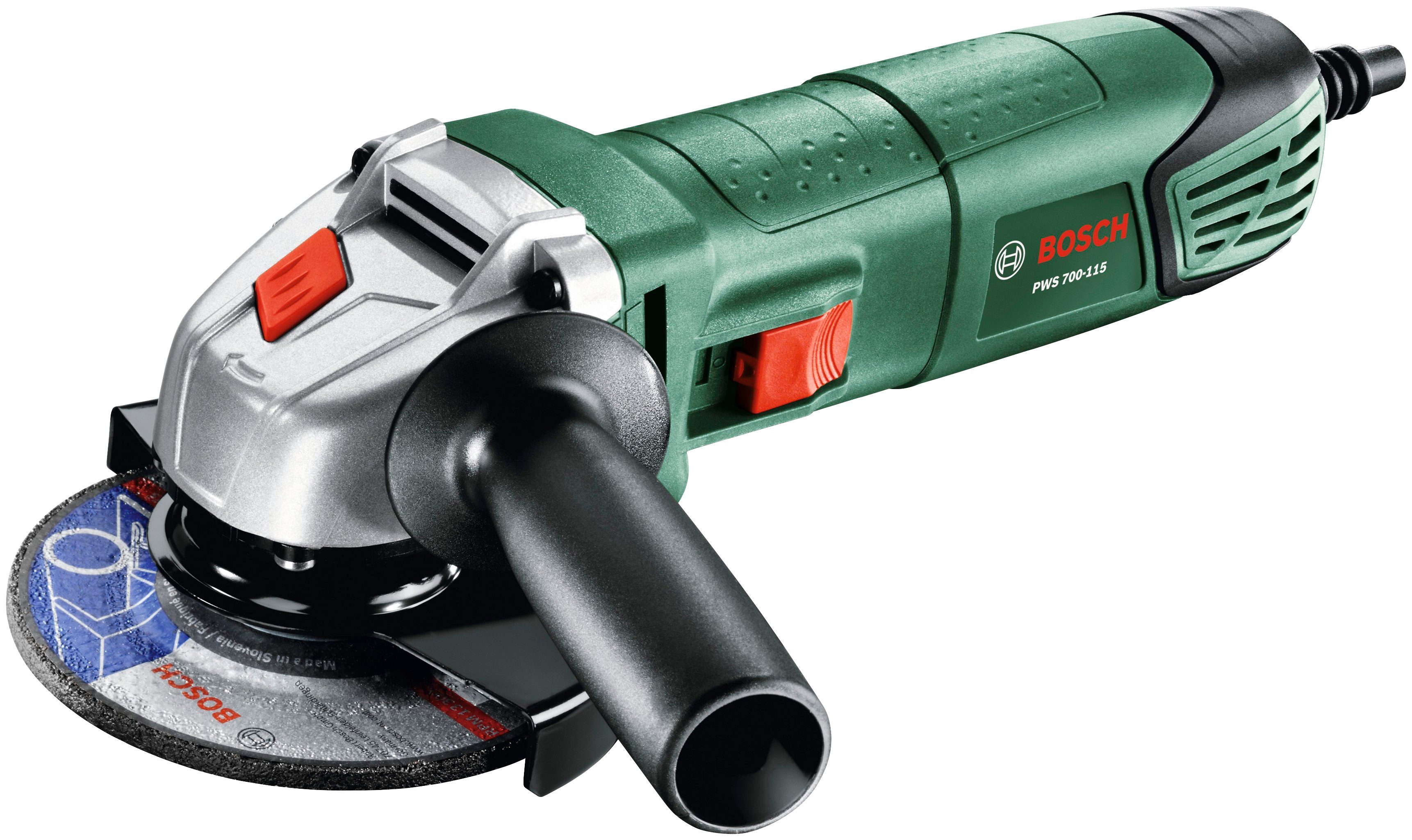 Bosch Home & Garden Winkelschleifer PWS 850-125 + System Box, max. 12000 U/min | Winkelschleifer