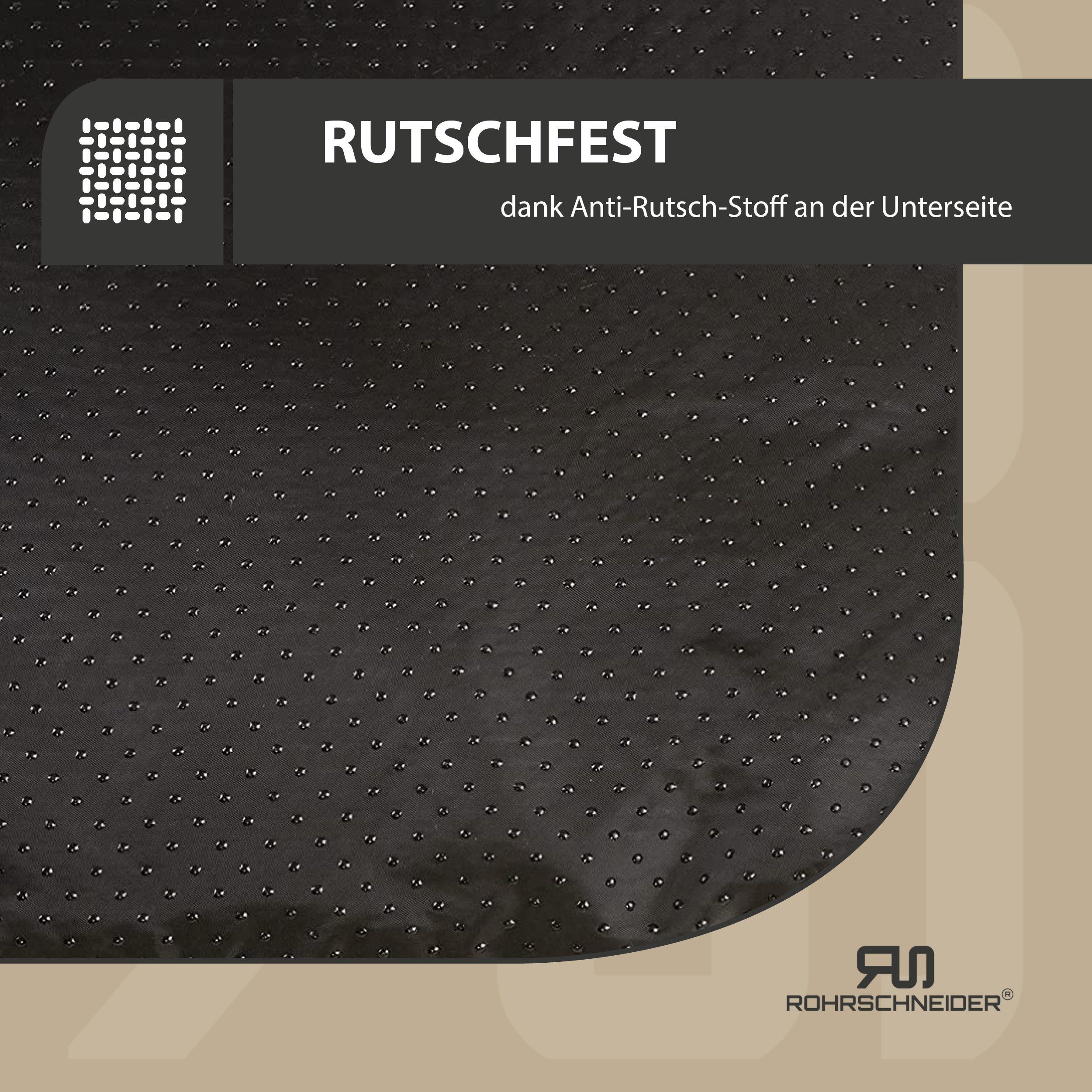 Rohrschneider Tierbett weiches Hundebett rutschfeste Unterseite Cordstoff 2 Farben
