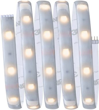 Paulmann LED-Streifen MaxLED 250 Basisset Smart Home Zigbee IP44 6W 405l 405lm, 1-flammig, 1,5m, Tunable White, beschichtet