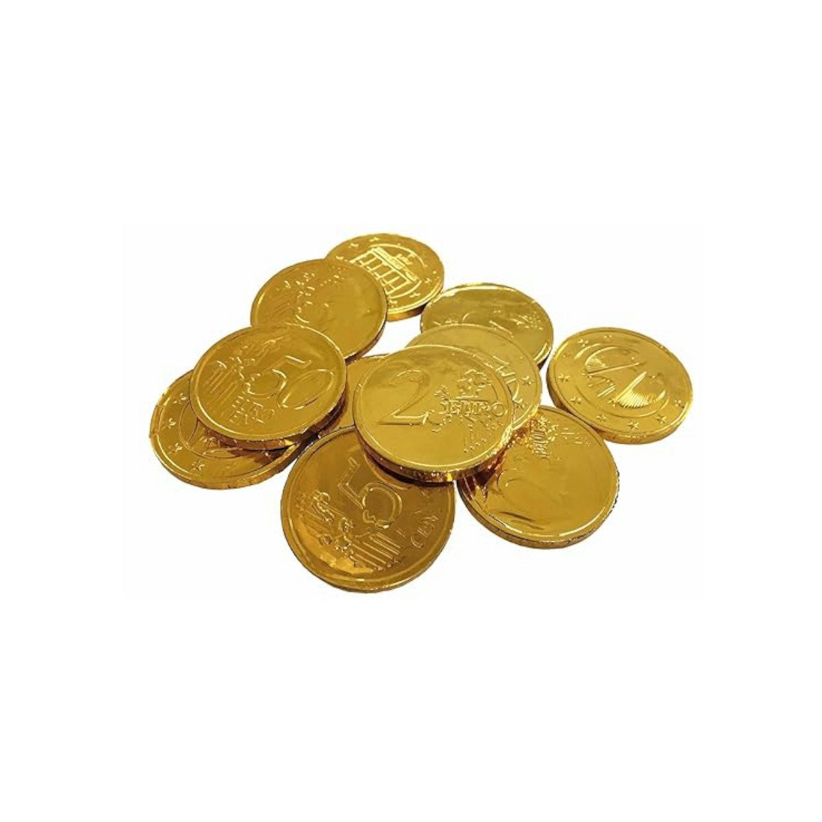 Tise Süßigkeit, Tise Goldtaler aus kakaohaltiger Fettglasur 100 Stück Packung 450g