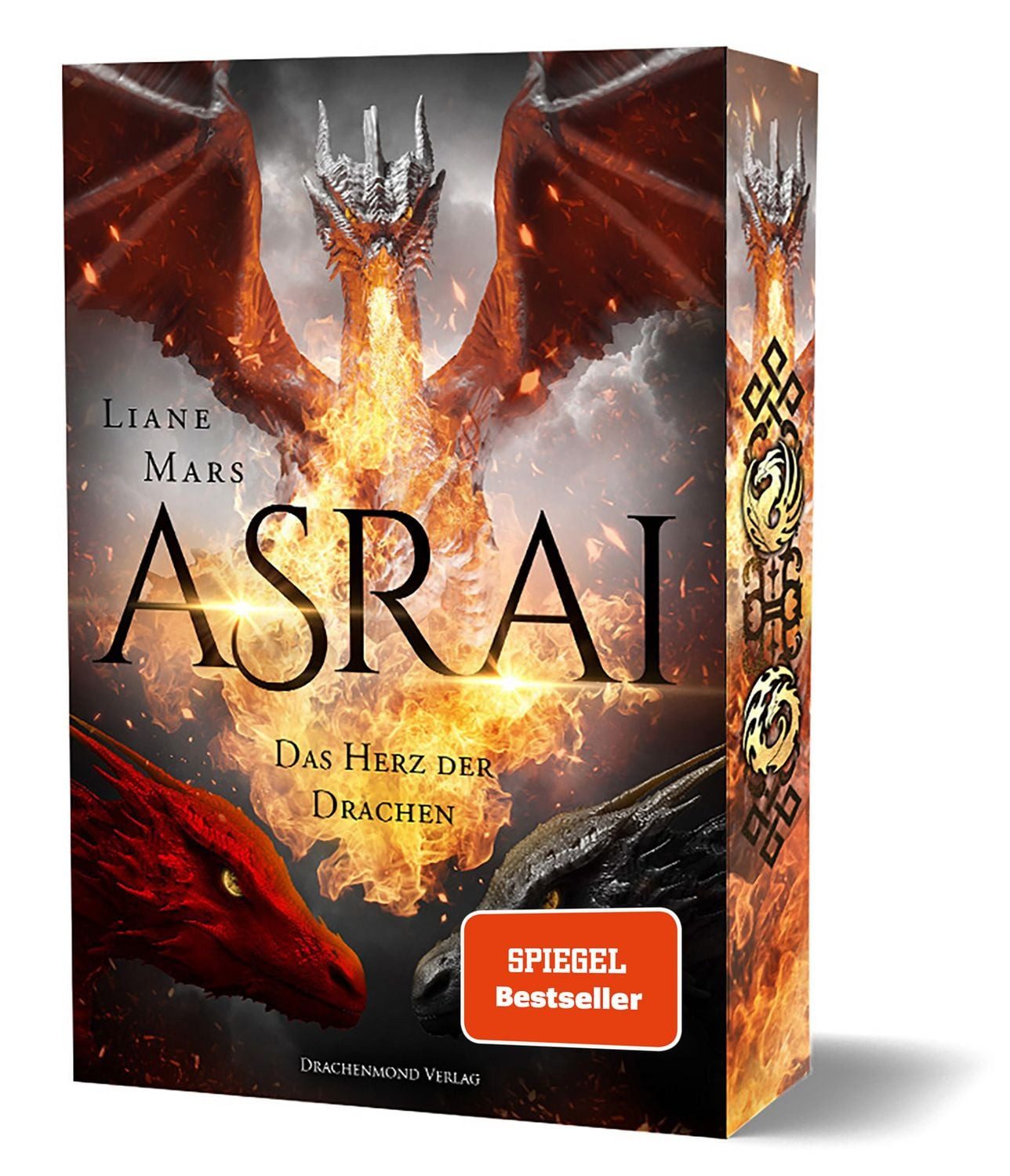 Asrai - Das Herz der Drachen / Liane Mars, Die epische Romantasy-Saga der Spiegel-Bestseller Autorin, Softcover mit Farbschnitt-Garantie, SPIEGEL-Bestseller