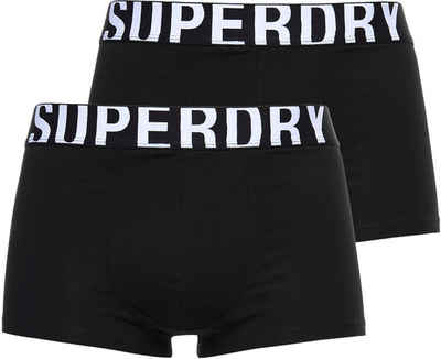 Superdry Boxer TRUNK DUAL LOGO DOUBLE PACK (Packung, 2er-Pack)