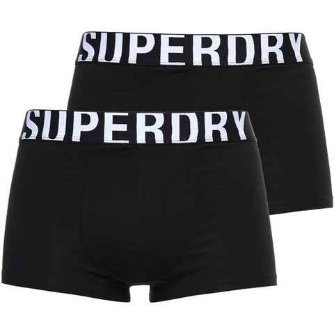 Superdry Boxer TRUNK DUAL LOGO DOUBLE PACK (Packung, 2er-Pack)