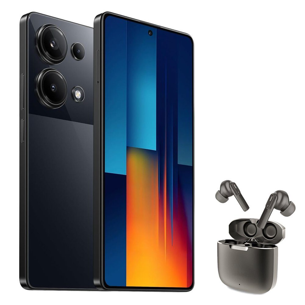 Xiaomi POCO M6 Pro 12+512GB Smartphone & Bluetooth Kopfhörer Handy (6.67 Zoll, 512 GB Speicherplatz, 64 MP Kamera)