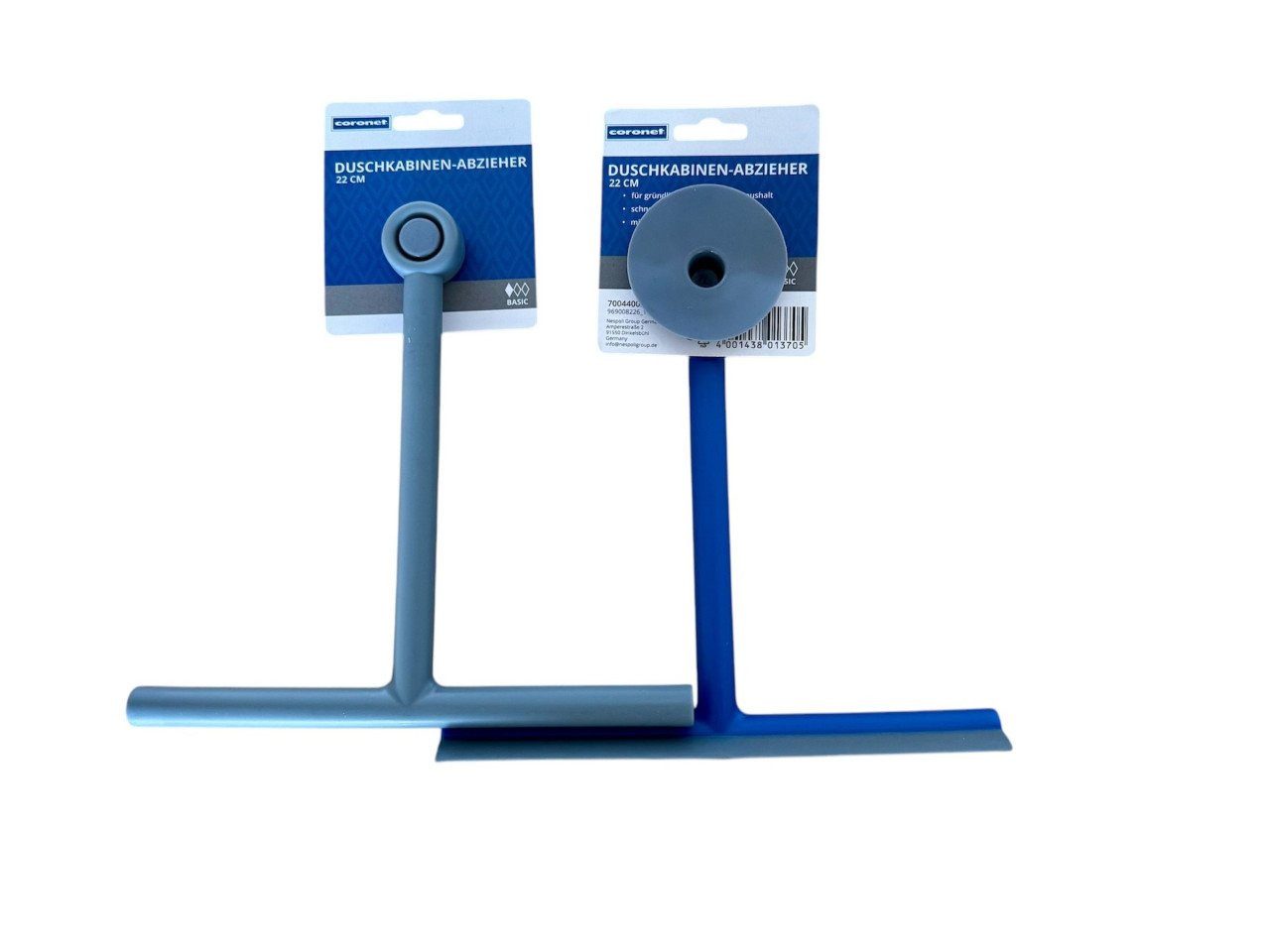 Coronet Duschabzieher Coronet Duschabzieher 22 cm 2-fach sortiert