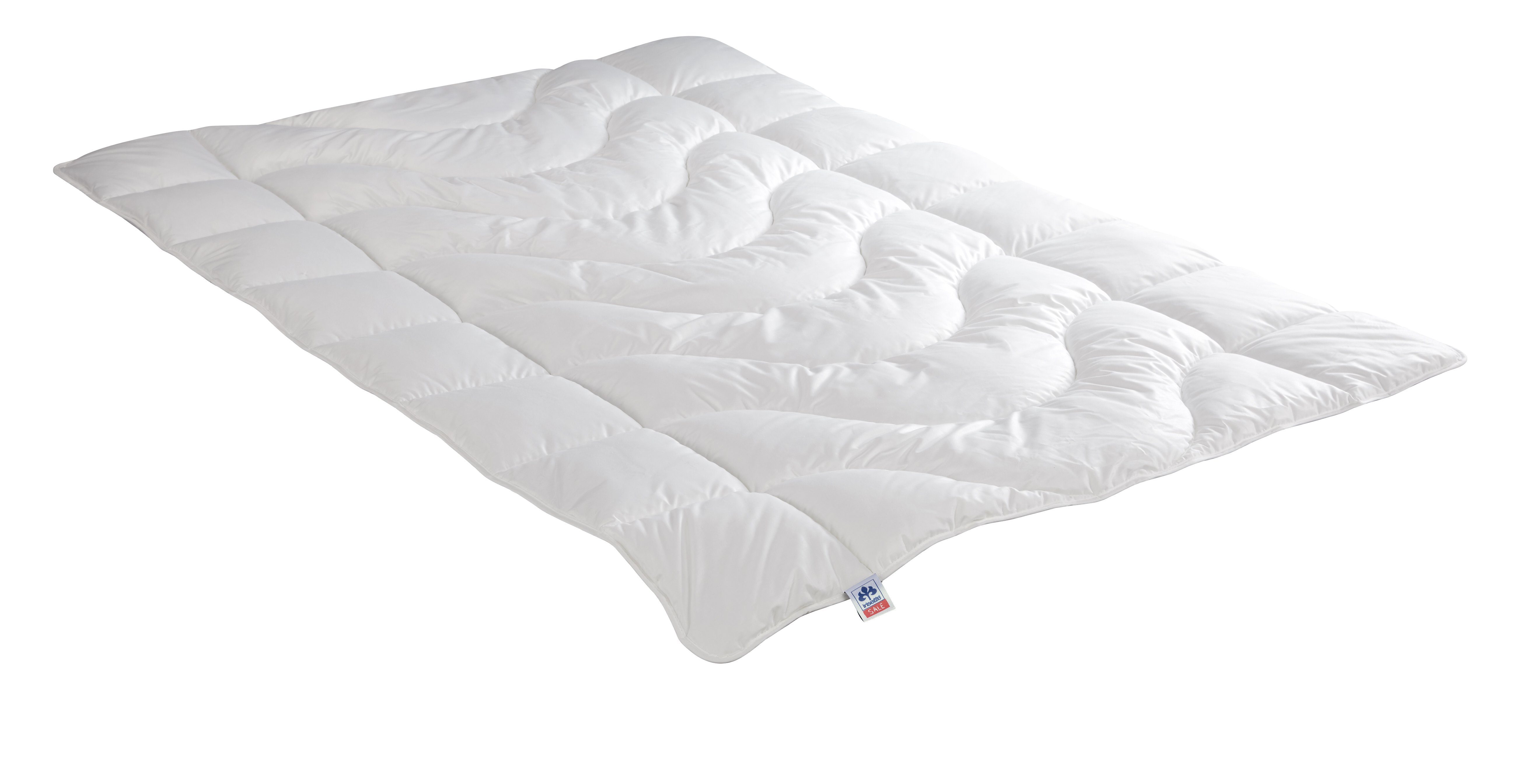 Irisette Sale Baumwollbettdecke Steppbett Irisette Lara, Füllung: Markenhohlfaser irisette® Fill® - 100% Polyester, Bezug: weich und hautsympathisch, waschbar bis 95°C, erhältlich in 4 Wärmeklassen, allergikergeeignet