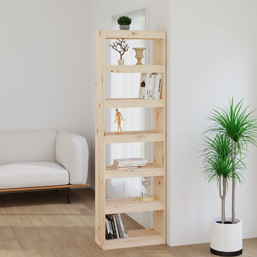 furnicato Bücherregal Bücherregal/Raumteiler 60x30x199,5 cm Massivholz günstig online kaufen