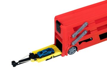 HTI Spielzeug-Transporter Teamsterz Launcher Auto Transporter mit Platz für 37 Spielzeugautos, inklusive 5 Spielzeugautos
