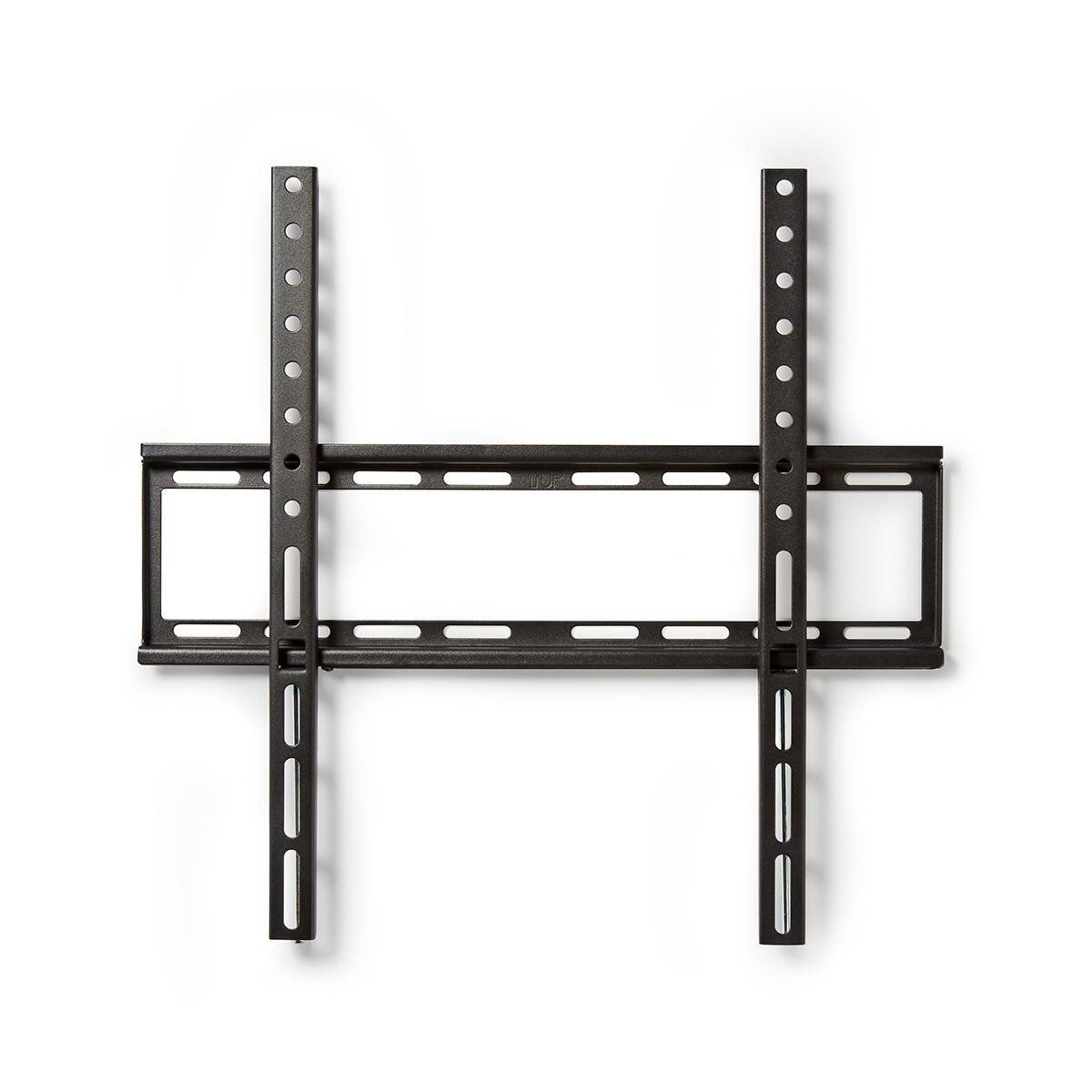 Nedis TV-Wandhalterung TVWM1031BK, (bis 55 Zoll, 1-tlg., VESA 100-400, stabiler Halt, für Wohnraum und Büro, 23 mm Wandabstand)