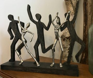 Moritz Skulptur Skulptur Tänzer Tanz 58x10x43cm, Dekoobjekt Holz, Tischdeko, Fensterdeko, Wanddeko, Holzdeko