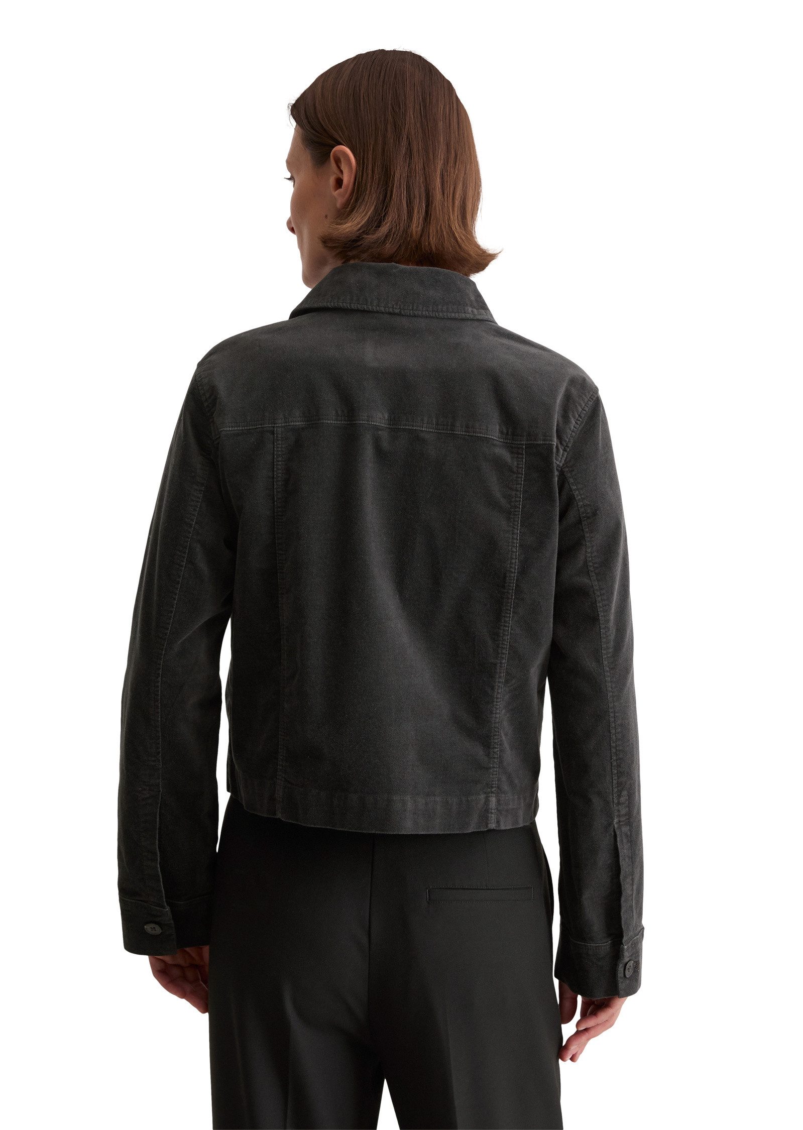 Marc O'Polo Kurzjacke aus Organic-Cotton-Viskose-Stretch