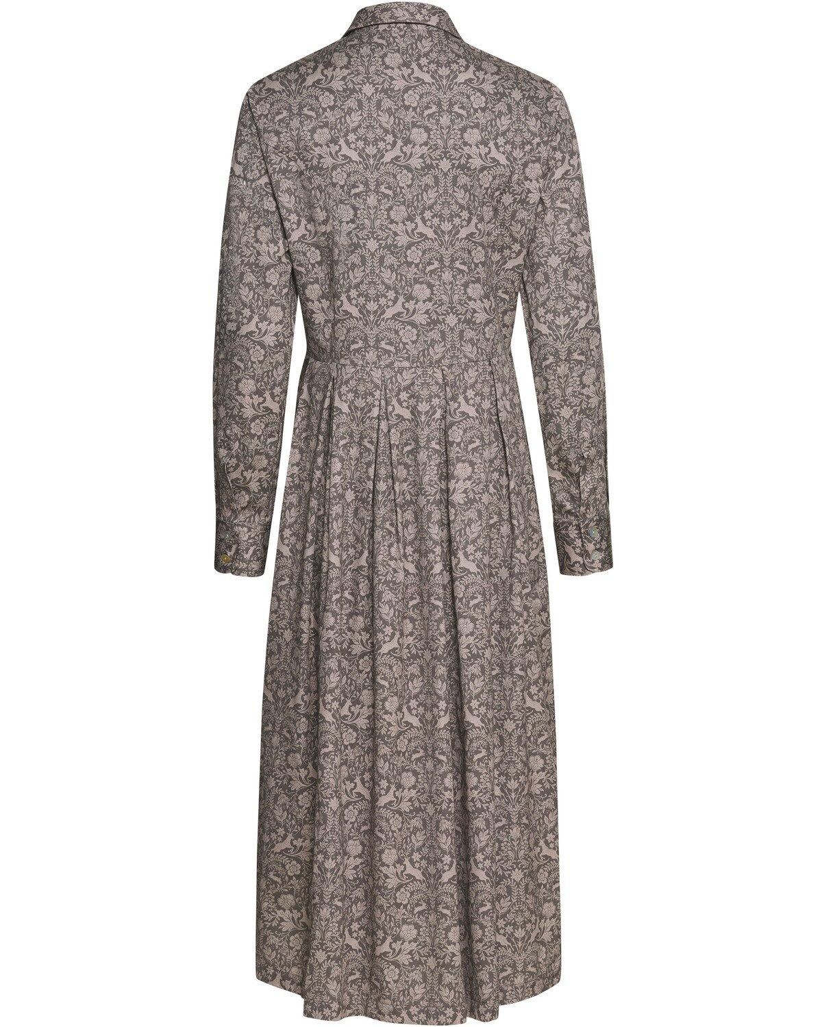 Reitmayer Hemdblusenkleid Druckkleid mit Biesen