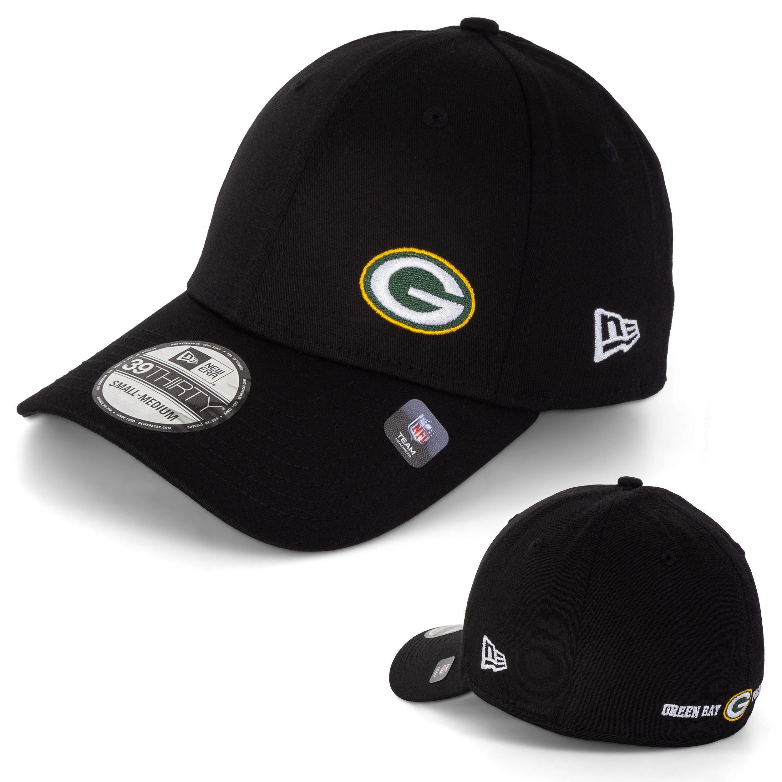 Baseball Cap Cap New Era 39Thirty Green Bay Packers, G M/L