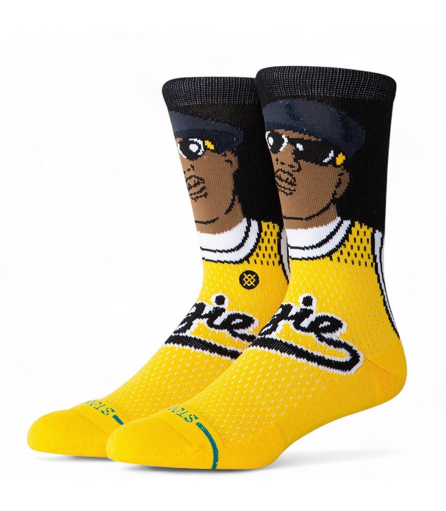 Stance Socken Tagessocke Crew Juicy (Biggie Small) gelb - 1 Paar günstig online kaufen