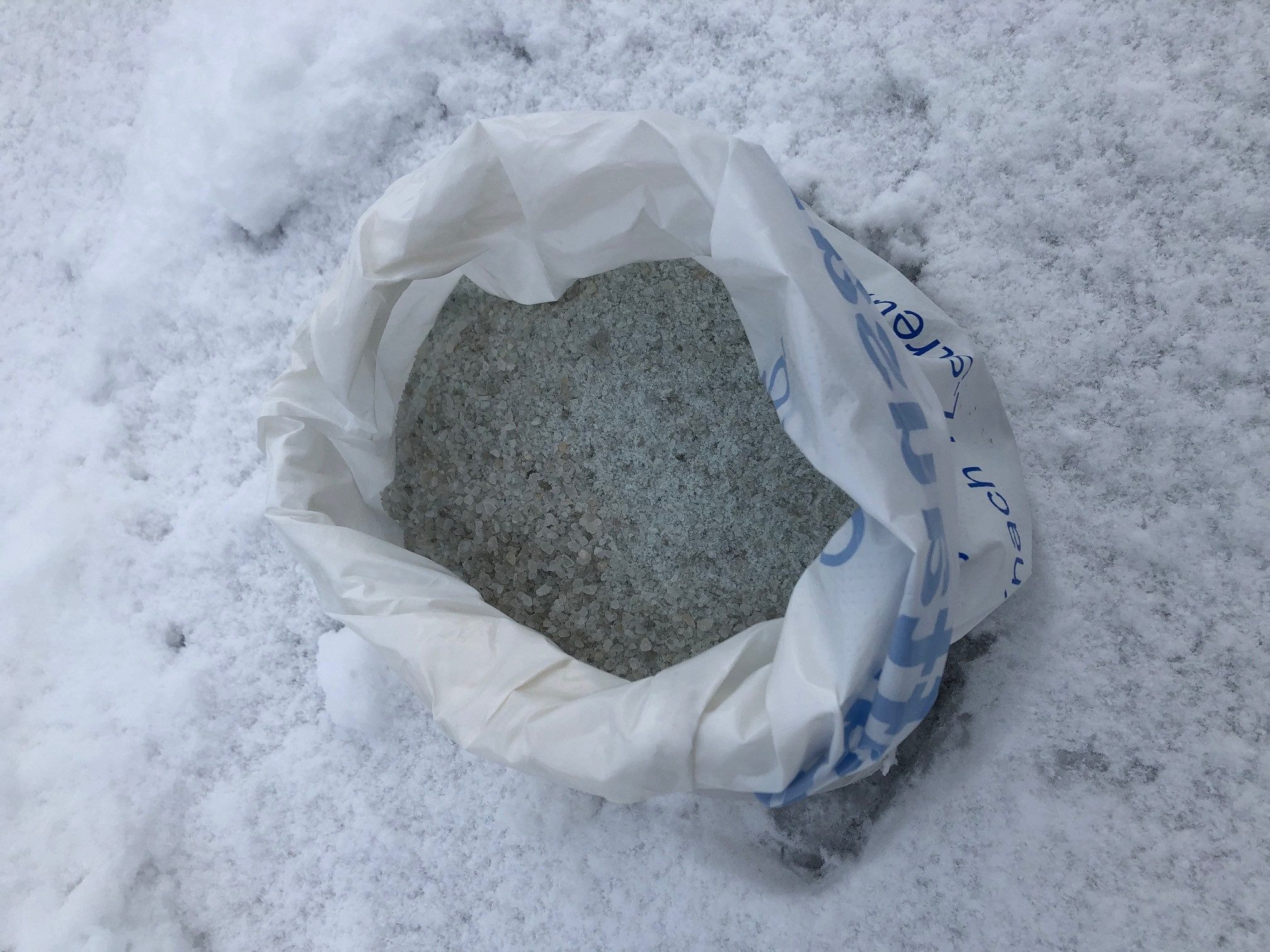 SOLIDE Streuwagen Streusalz Auftausalz