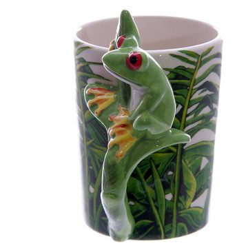Puckator Tasse Frosch Motiv Tasse 3D Figur