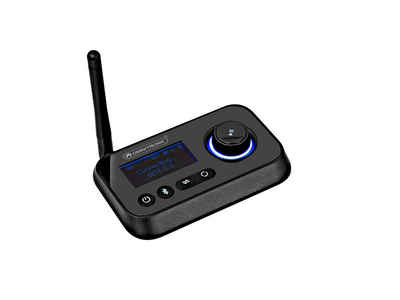 Omnitronic BDT-5.0 Bluetooth 5.0 Transceiver Bluetooth-Adapter USB-C zu USB-C