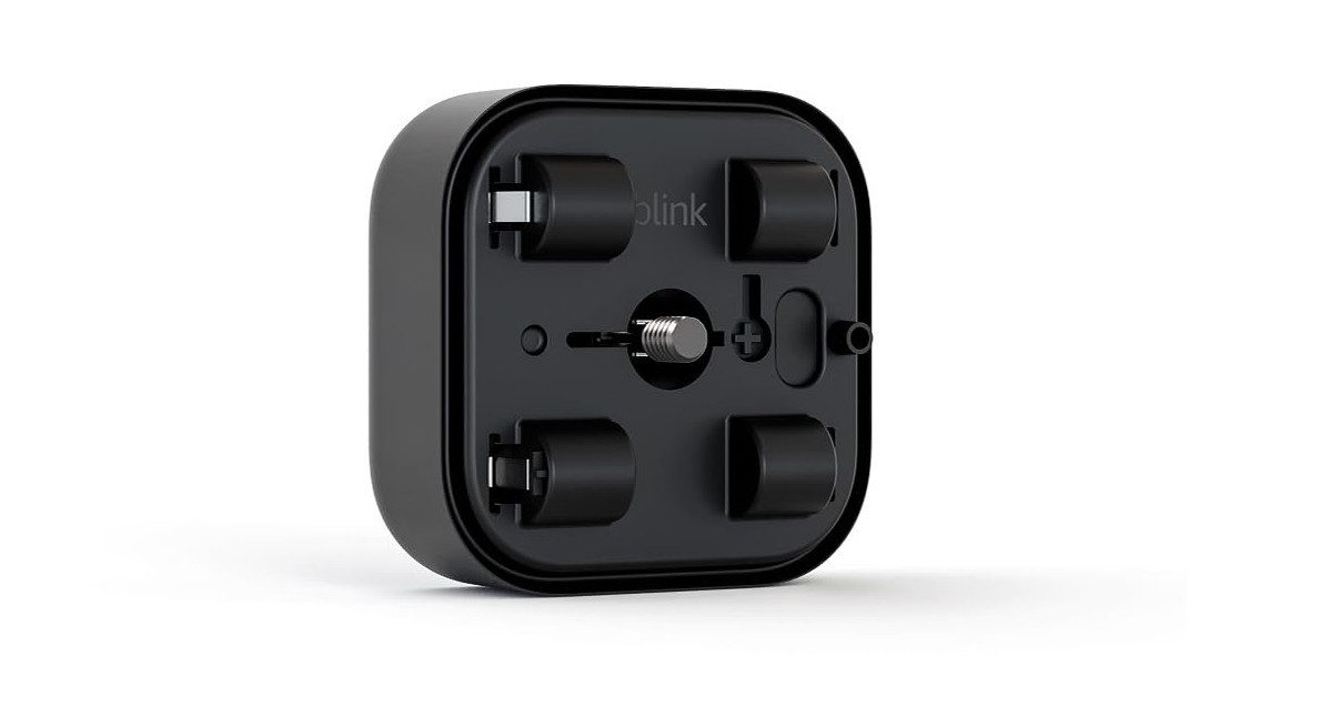 blink Überwachungskamera Zubehör Batterie-Erweiterungspack für Blink Outdoor 4 – 2 Jahre extra Laufzeit (Innenbereich, Außenbereich, inkl. Batterien - einfache Installation)