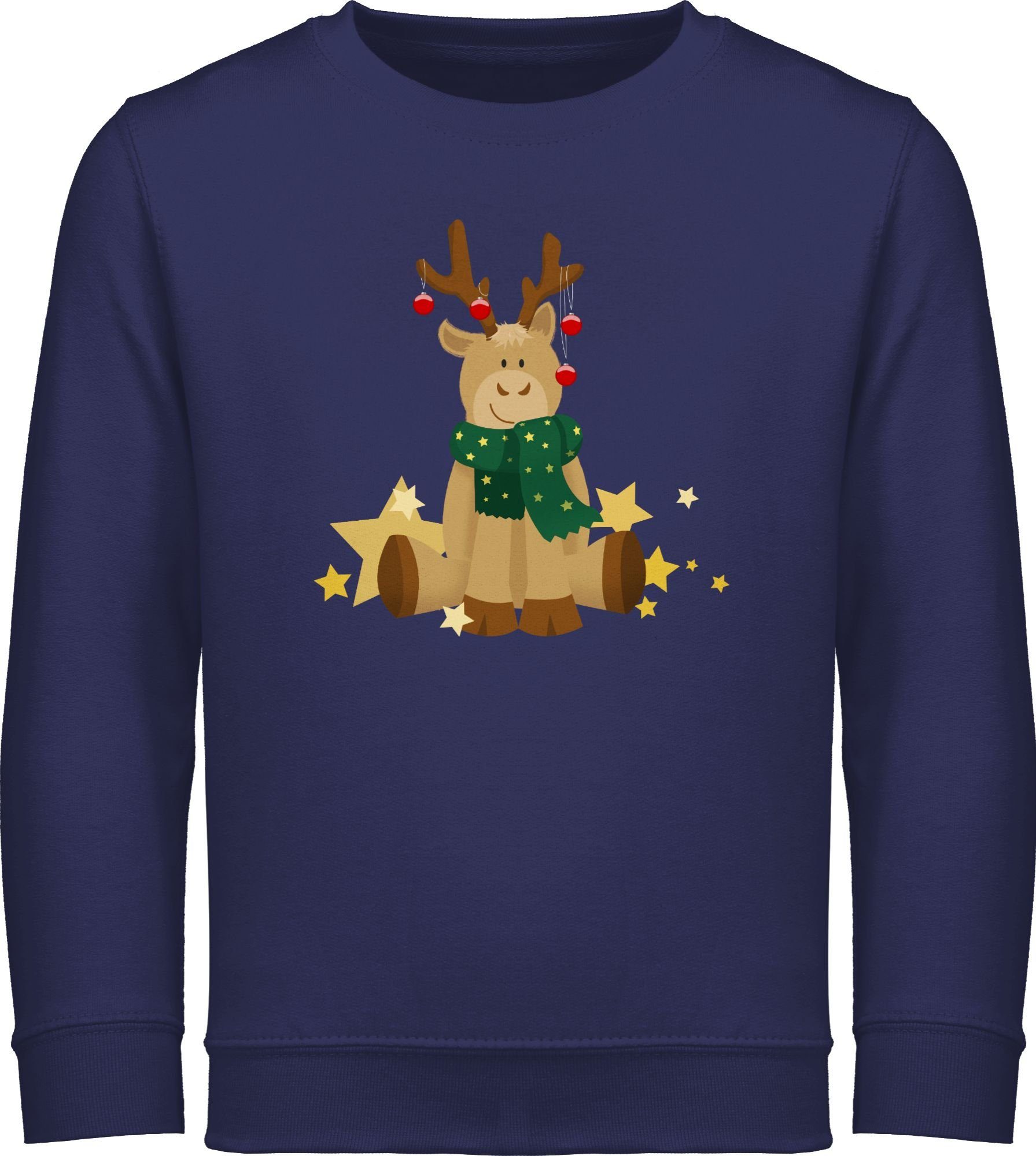 Shirtracer Sweatshirt »süßer Elch - Weihnachten Kleidung Kinder - Kinder  Premium Pullover« weihnachtsoutfit mädchen - weihnachtssweatshirt -  weihnachts sweater online kaufen | OTTO