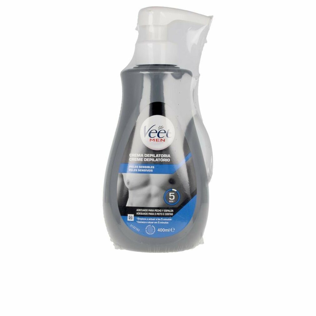 Veet Körperpflegemittel Men Gel Crema Depilatoria Piel Sensible 400ml