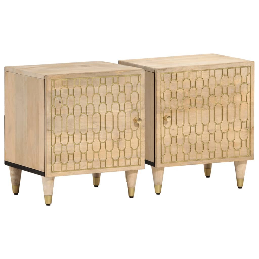 vidaXL Nachttisch Nachttische 2 Stk. 40x33x46 günstig online kaufen