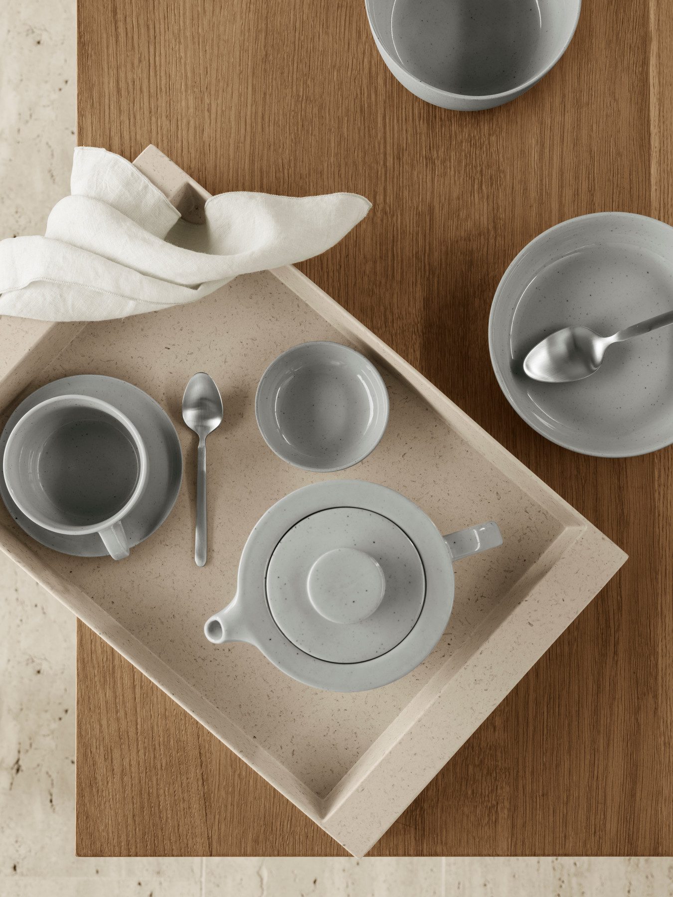 blomus Stoffserviette Leinen Serviette -LINEO- Servietten Set, Tischdeko, Naturserviette, Saugfähig & Fusselfrei, 100% Leinen, Farbvielfalt