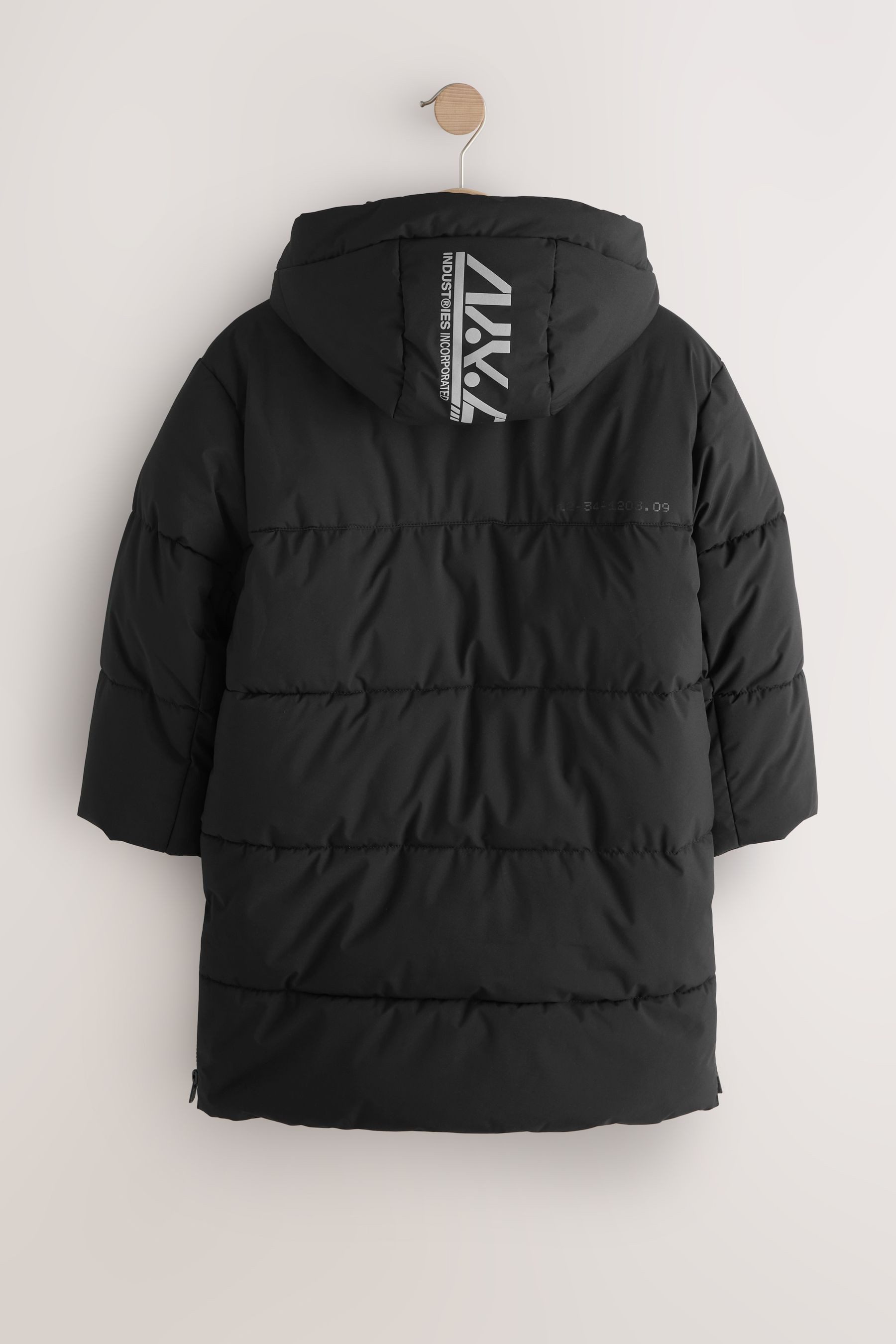 Next Steppjacke Langer, wattierter Mantel (1-St)