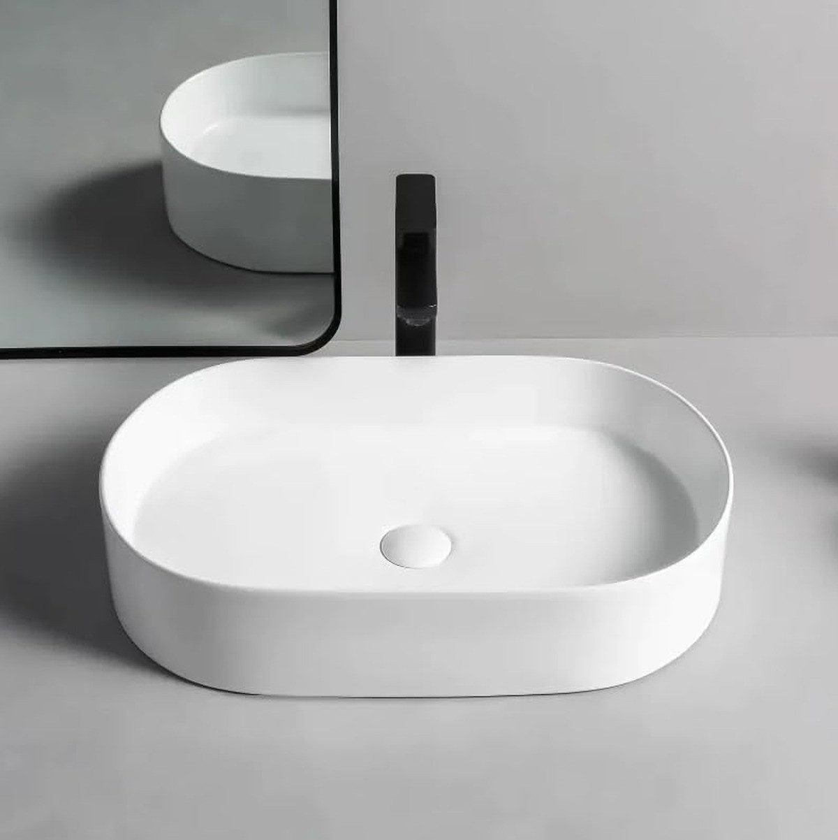 GTM Design Aufsatzwaschbecken Glanz Set mit günstig online kaufen