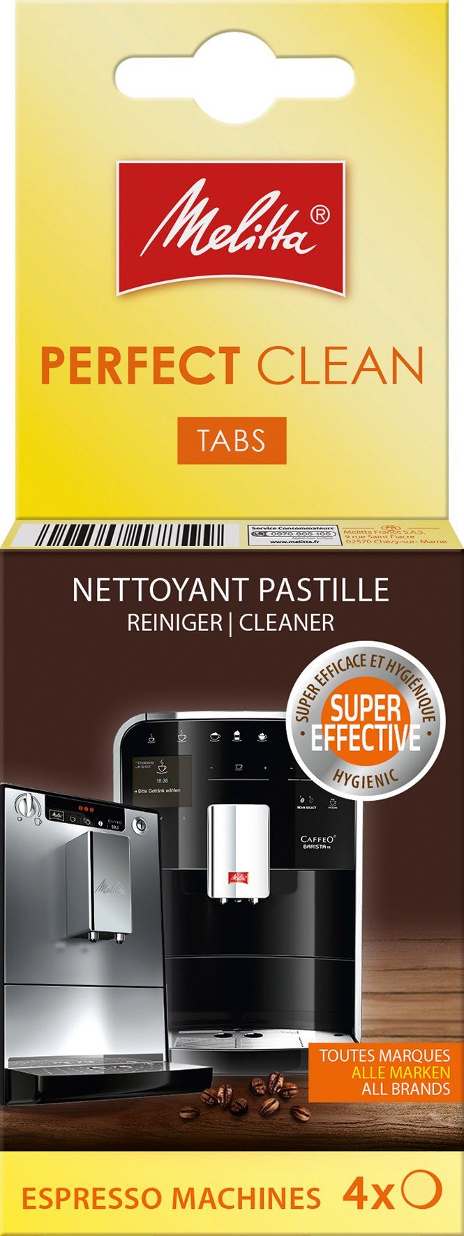 PERFECT CLEAN für Kaffeevollautomaten Reinigungstabletten