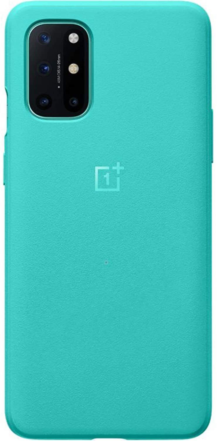 OnePlus Smartphone-Hülle für OnePlus 8T Sandstone Bumper Case 5431100177 Schutzhülle Cyan 16,64 cm (6,55 Zoll)