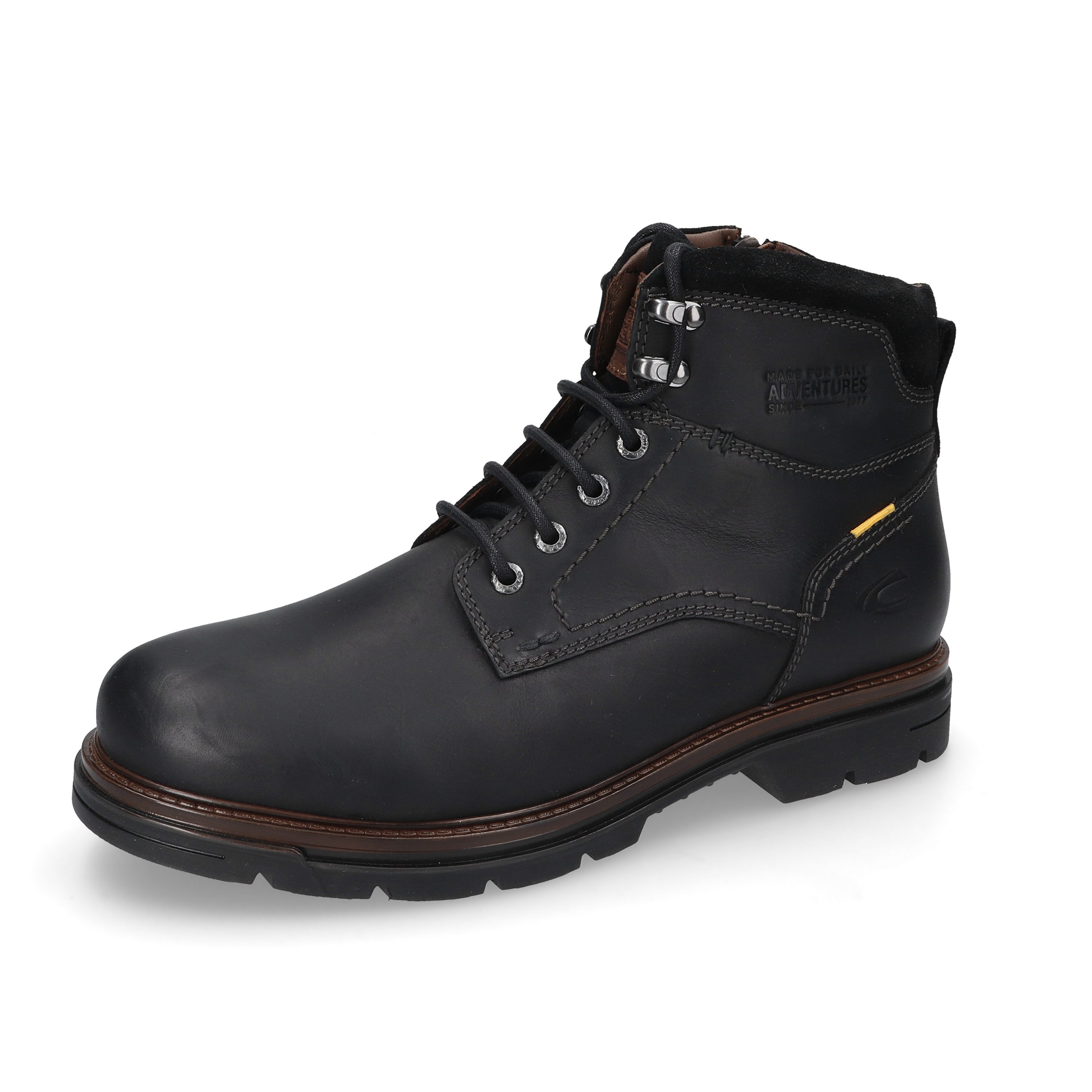 camel active Winterboots Schnürstiefel mit Profilsohle und Warmfutter günstig online kaufen