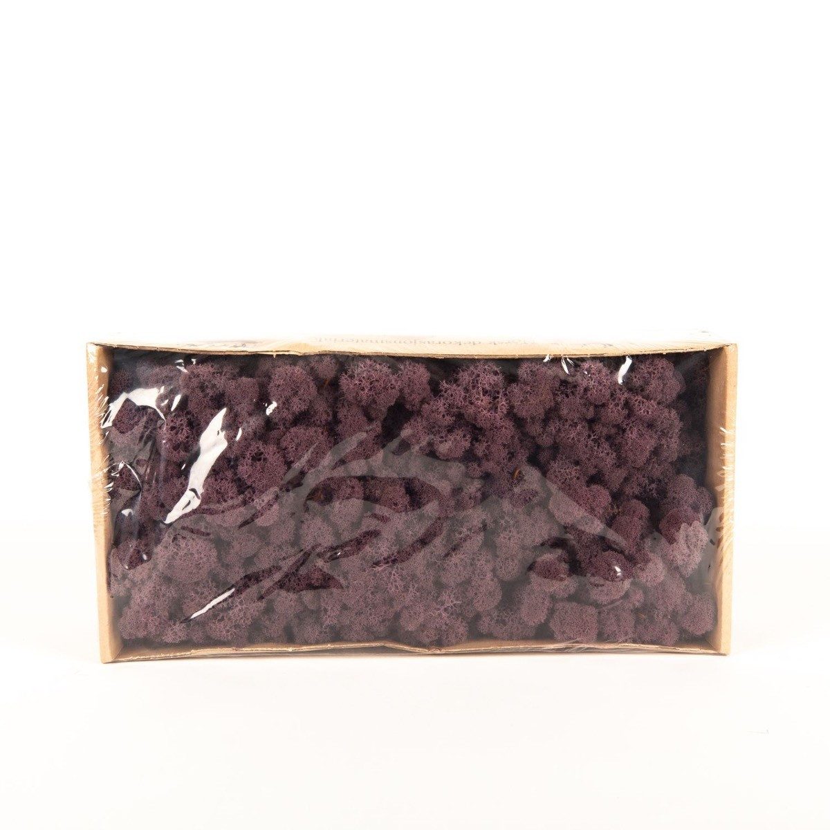 INNA-Glas Moos Dekoratives Moos SVEINBJÖRN, aubergine, 500g