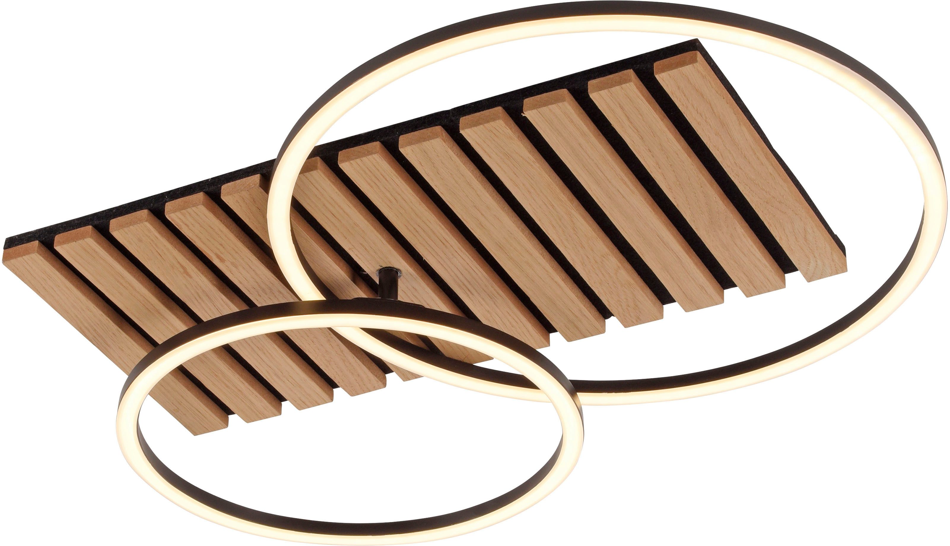 my home Deckenleuchte Unnestad Akustikpaneele, CCT - über Fernbedienung, Di günstig online kaufen