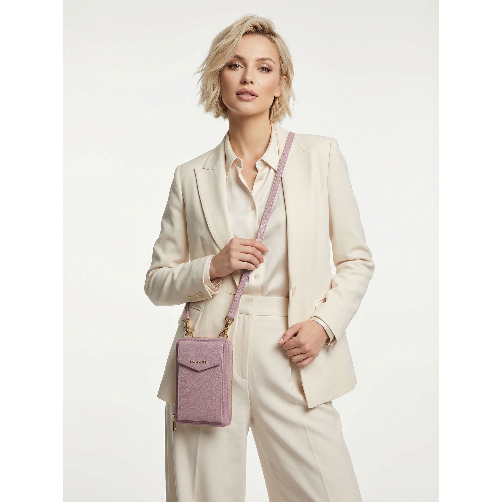 Lazarotti Smartphone-Hülle Bologna Leather, Leder