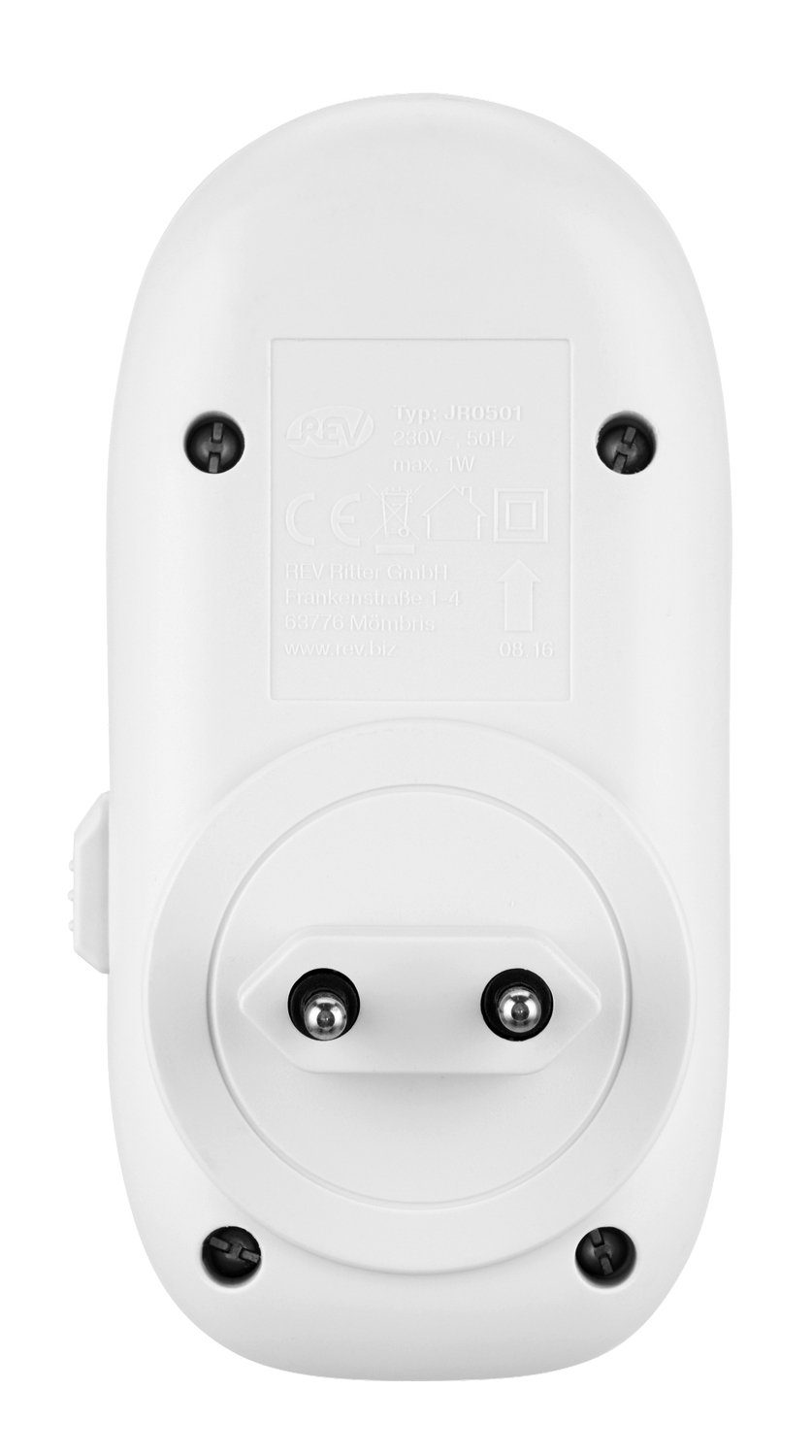 LED Nachtlicht THELMA, Weiß, Kunststoff, 3 LEDs, LED fest integriert