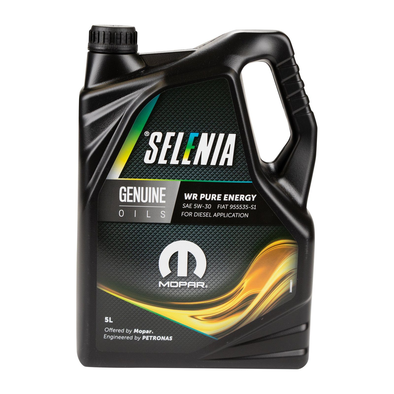 Petronas Motoröl Petronas Selenia WR PURE ENERGY Öl 5W30 5L 5 Liter C2, (1-tlg), Für Fahrzeuge mit Euro 5